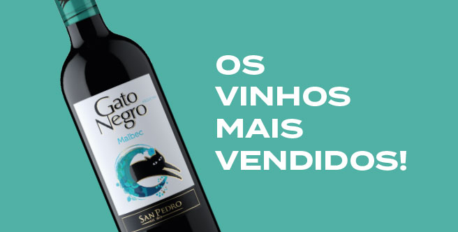 Os vinhos mais vendidos!